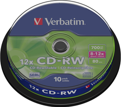 Fotoja e Paketim CD-RW Verbatim