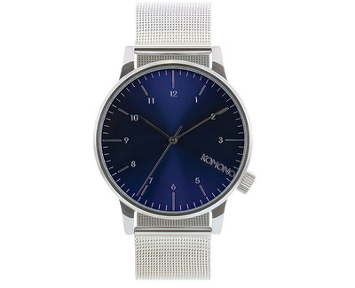 Fotoja e Orë dore Komono Winston Royale Silver - Blue KOM-W2353