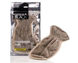 Fotoja e Dorëza për masazh Suavipiel Black Massage Mitt