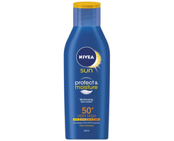 Fotoja e Locion për lëkurë Nivea Protect & Moisture SPF 50 Sun, 200 ml