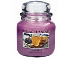 Fotoja e Qiri aromatike Village Candle Honey Patchouli 397 g