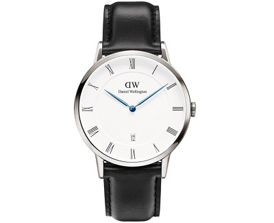 Fotoja e Orë dore Daniel Wellington DAPPER Sheffield Silver H24-785