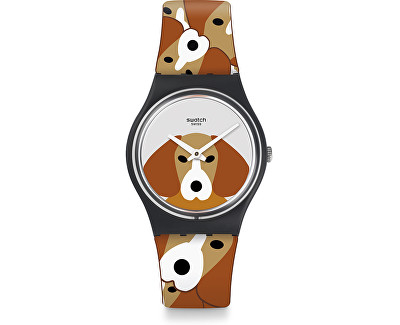 Fotoja e Orë dore Swatch Fox The Dog GM188