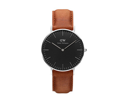 Fotoja e Orë dore Daniel Wellington Classic Black Durham Silver H25-865