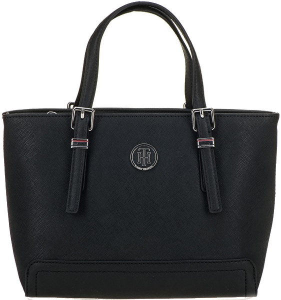 Fotoja e Çantë Tommy Hilfiger Honey Small Tote, e zezë