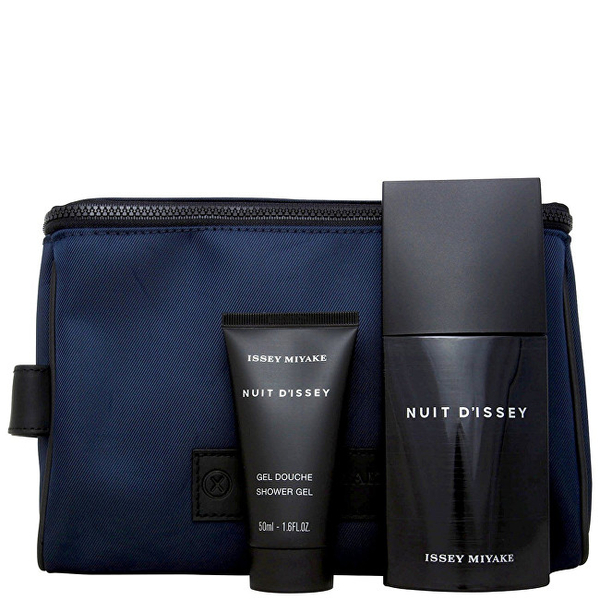Fotoja e Set Issey Miyake Nuit D' Issey, EDT 75 ml + xhel dushi 50 ml + çantë kozmetike