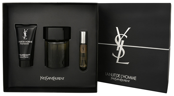 Fotoja e Set për kujdesin e trupit dhe fytyrës Yves Saint Laurent La Nuit De L` Homme EDT 100ml + losion pas rroje 50ml + L` Homme EDT 10ml