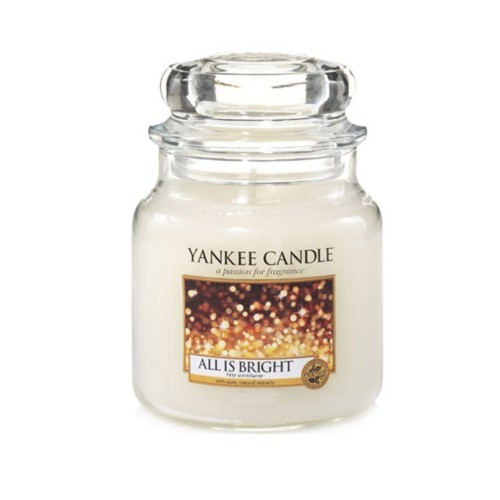 Fotoja e Qiri aromatik Yankee Candle Classic Medium All Is Bright 411 g