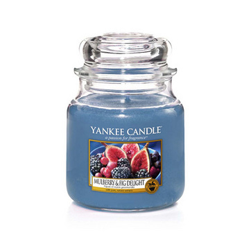 Fotoja e Qiri Yankee Candle, Classic Mulberry & Fig Delight, 104 g