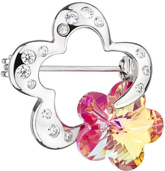 Fotoja e Brosh Preciosa Crystal Flower 6726 55