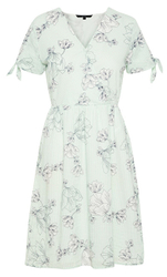 Fotoja e Fustan Vero Moda Sally Ss Abd Wvn, i gjelbër M