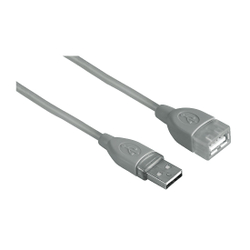 Fotoja e Kabllo Hama, USB 2.0 vazhduese, 3m, 45040