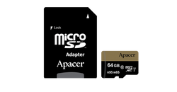 Fotoja e Kartë e memories Apacer, micro SDXC, UHS-I, Classic10, 64GB