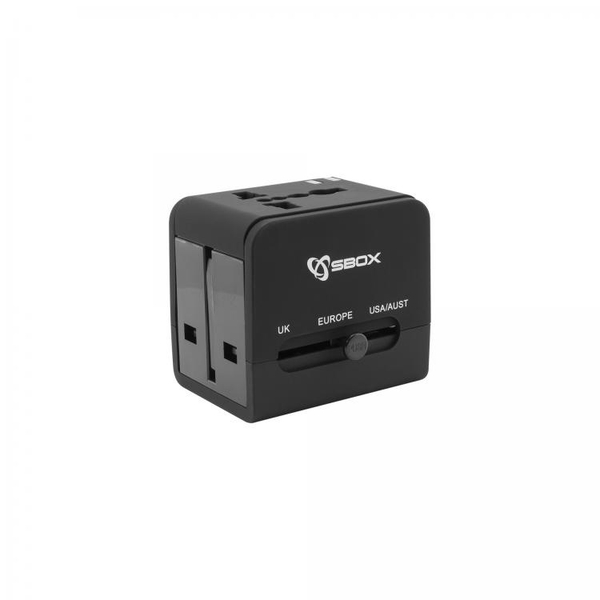 Fotoja e Adapter universal SBOX, TA-23, EU/USA, për udhëtim