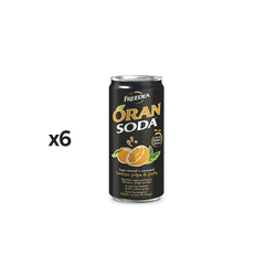 Fotoja e Pije Oran Soda, Kanaçe, 6 copë x 0.33L (paketë)