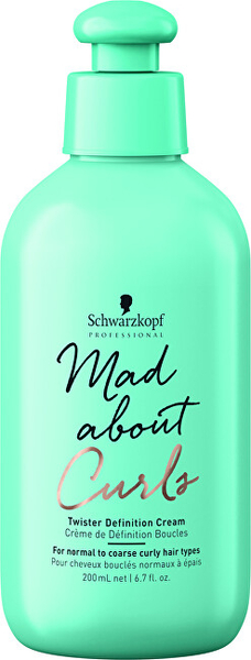 Fotoja e Krem për flokë kaçurrele Schwarzkopf mad About Curls Twister Definition Cream, 200 ml, woman