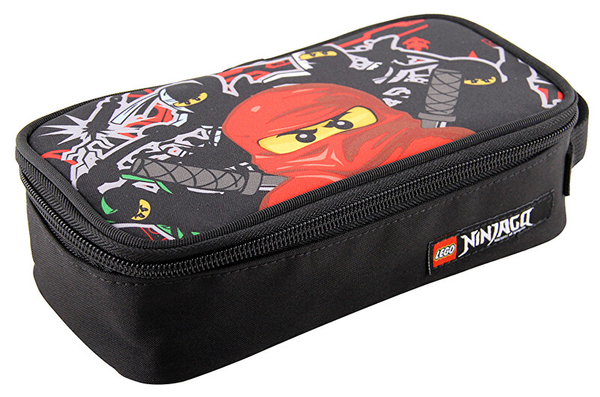 Fotoja e Çantë për lapsa LEGO Ninjago Team Ninja, e zezë