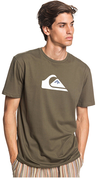 Fotoja e Maicë Quiksilver Comp Logo Ss Kalamata EQYZT05750 -GZH0, e gjelbër, XL