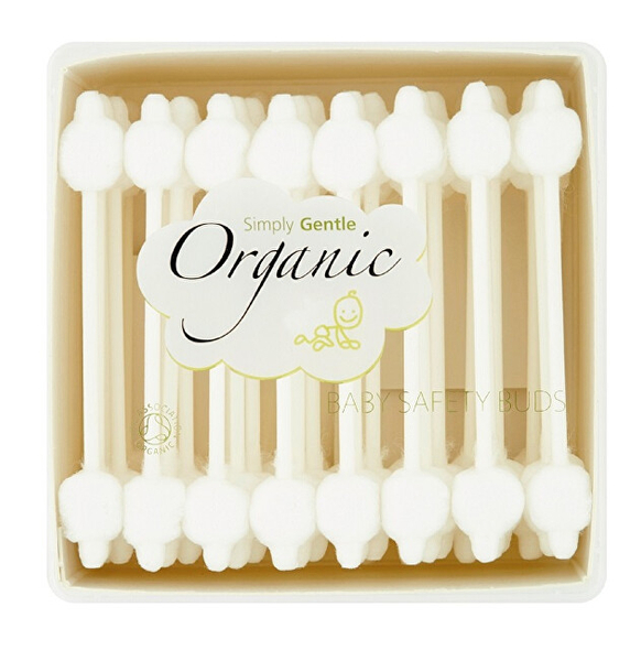 Fotoja e Pastruese për veshë Simply Gentle Organic, 56 copë