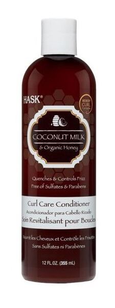 Fotoja e Balsam për flokë Hask Coconut Milk & Organic Honey, 355 ml