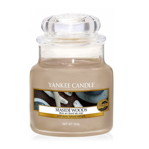 Fotoja e Qiri aromatik Yankee Candle Seaside Woods, 104 g