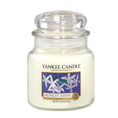 Fotoja e Qiri aromatik Yankee Candle Midnight Jasmine, 411 g