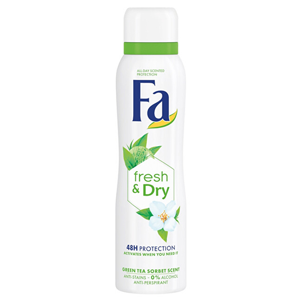 Fotoja e Antiperspirant Fa Fresh & Dry Green Tea Sorbet 150 ml