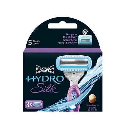 Fotoja e Koka zëvendësuese për brisk rroje Wilkinson HYDRO Silk, 3 copë