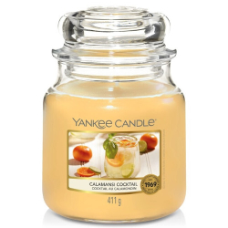 Fotoja e Qiri aromatik Yankee Candle Calamansi Cocktail, 411 g