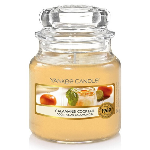 Fotoja e Qiri aromatik Yankee Candle Calamansi Cocktail, 104 g