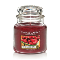 Fotoja e Qiri aromatik Yankee Candle Classic Black Cherry, 411 g