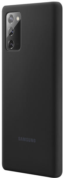Fotoja e Mbështjellës për Samsung Galaxy Note20 / Note20 5G, Silicone Cover, e zezë