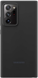 Fotoja e Mbështjellës për Samsung Galaxy Note20 Ultra / Note20 Ultra 5G, Silicone Cover, e zezë