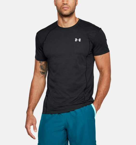 Fotoja e Bluzë për meshkuj Under Armour THREADBORNE SWFT SS TEE, madhësia XL, e zezë (1318417-001)