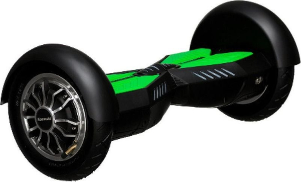 Fotoja e Hoverboard Kawasaki elektrik  KXPRO10.0A, i zi / i gjelbër