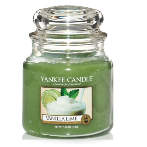 Fotoja e Qiri aromatik Yankee Candle Vanilla Lime, 411 g