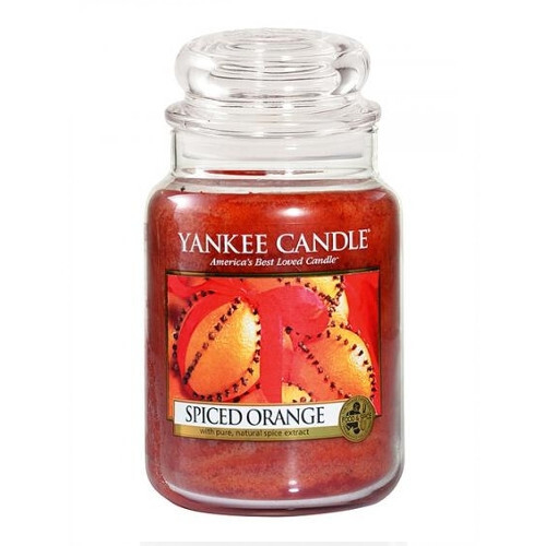 Fotoja e Qiri aromatik Yankee Candle (Spiced Orange), 623 g