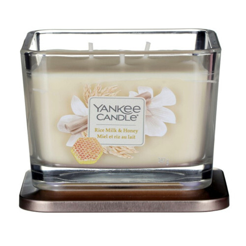 Fotoja e Qiri aromatik Yankee Candle Rice Milk & Honey
