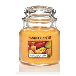 Fotoja e Qiri aromatik Yankee Candle Mango Peach Salsa, 411 g