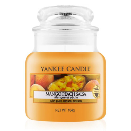 Fotoja e Qiri aromatik Yankee Candle Mango Peach Salsa, 104 g