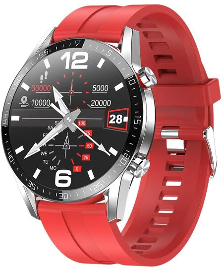 Fotoja e Orë e mençur Wotchi WT32RS - Red Silicone