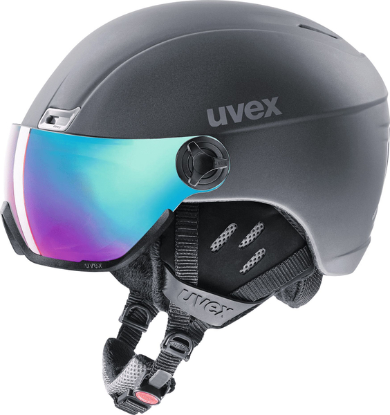 Fotoja e Helmetë për skijim UVEX 400 Visor Style, e zezë