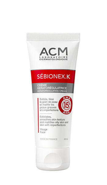 Fotoja e Krem lëkure ACM Sebionex K, 40 ml