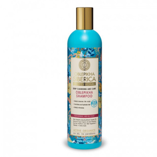 Fotoja e Shampo për flokë Natura Siberica Oblepikha Normal to Oily, 400 ml