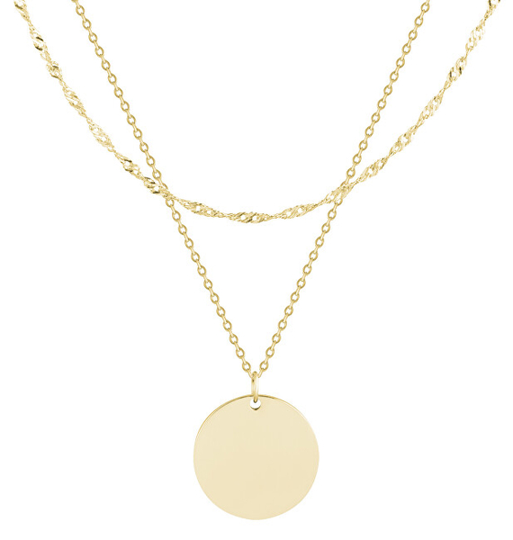 Fotoja e Qafore Troli Gold Gold Plated