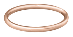 Fotoja e Unazë Troli Minimalist Rose Gold, 49 mm