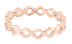 Fotoja e Unazë Troli Rose Gold Modern, 60 mm
