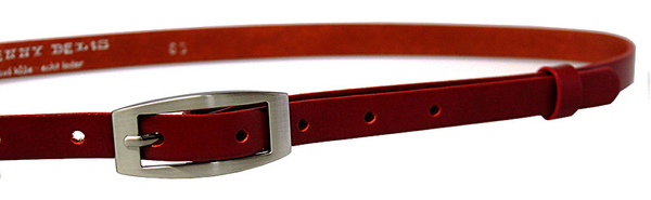 Fotoja e Rrip për pantallona Penny Belts 15-2-93, i kuq, 100 cm