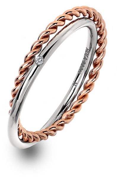 Fotoja e Unazë Hot Diamonds Jasmine RG DR211, 56 mm