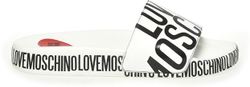 Fotoja e Papuçe Love Moschino JA28032G1CI12100, të bardha, nr 38